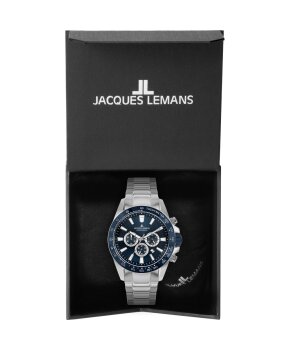 - Men - Wristwatch - Lu 1-2140F - Quartz Liverpool Jacques - Lemans -